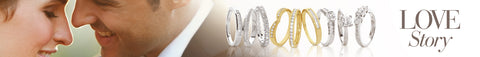 Bridal and wedding rings page title banner