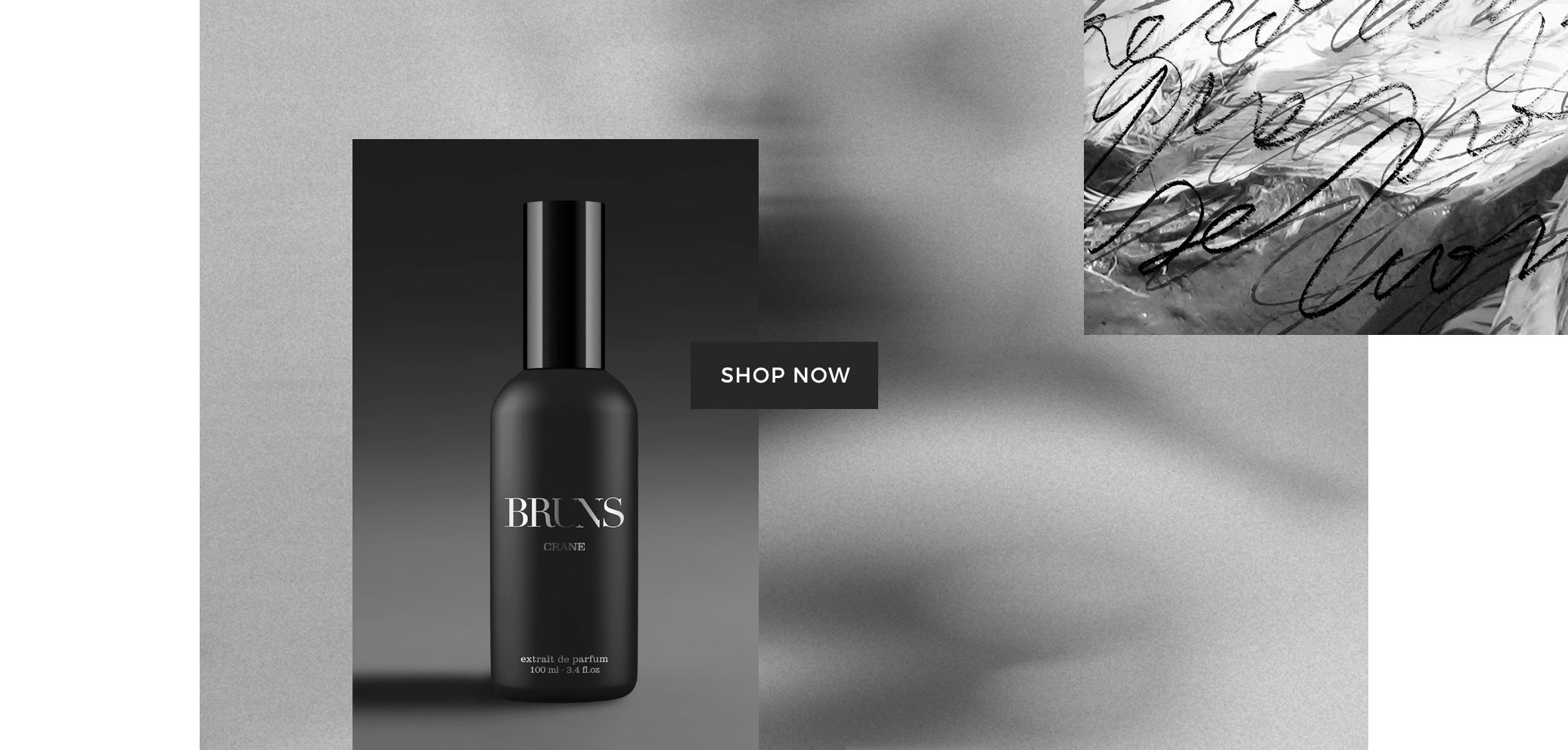 Crane, 100% natural perfume. Bruns Fragrances, shop online.