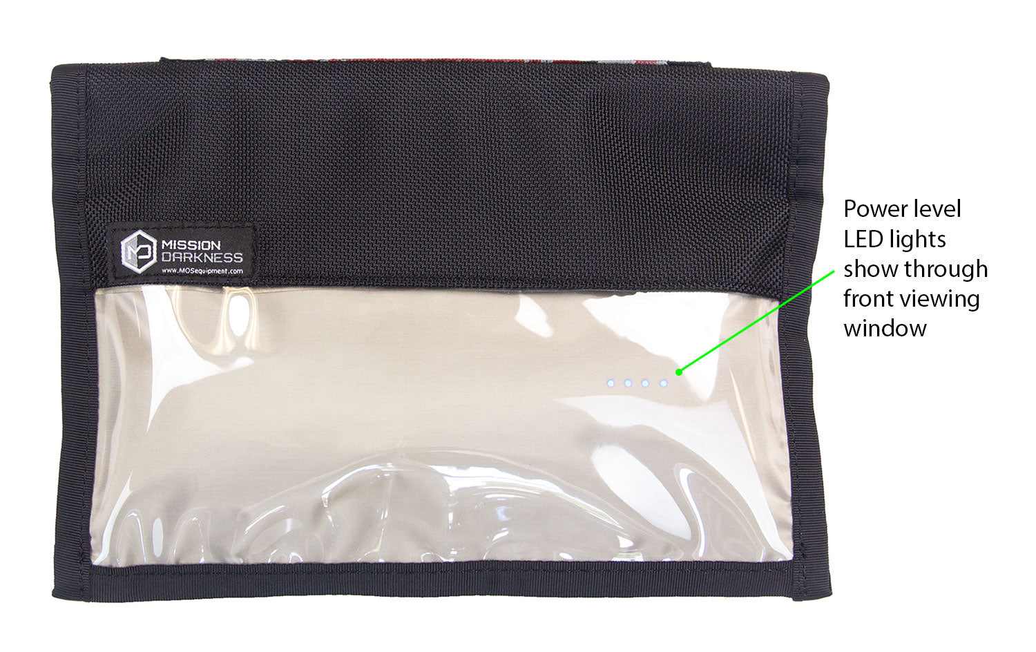 MISSION DARKNESS™ NEOLOK FARADAY BAG FOR TABLETS WITH BATTERY KIT