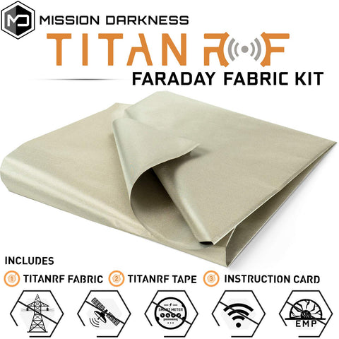 Mission Darkness™ TitanRF Faraday Fabric