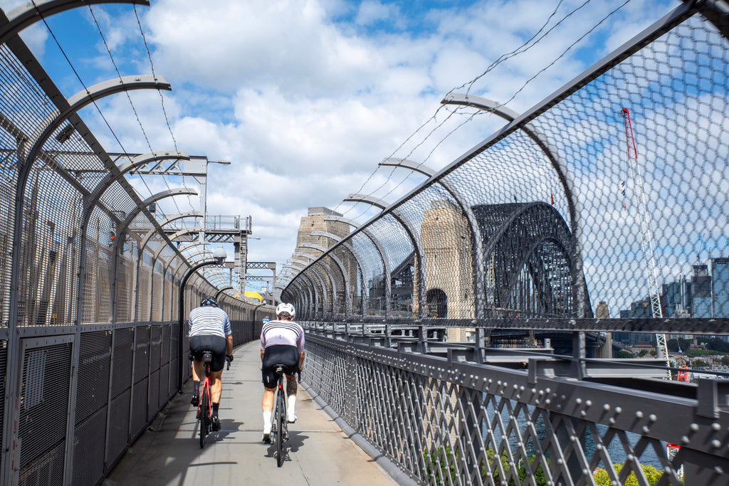 Cycling Sydney Harbour Bridge