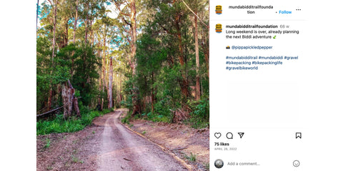 GRAVEL RIDE CYCLING SYDNEY AUSTRALIA