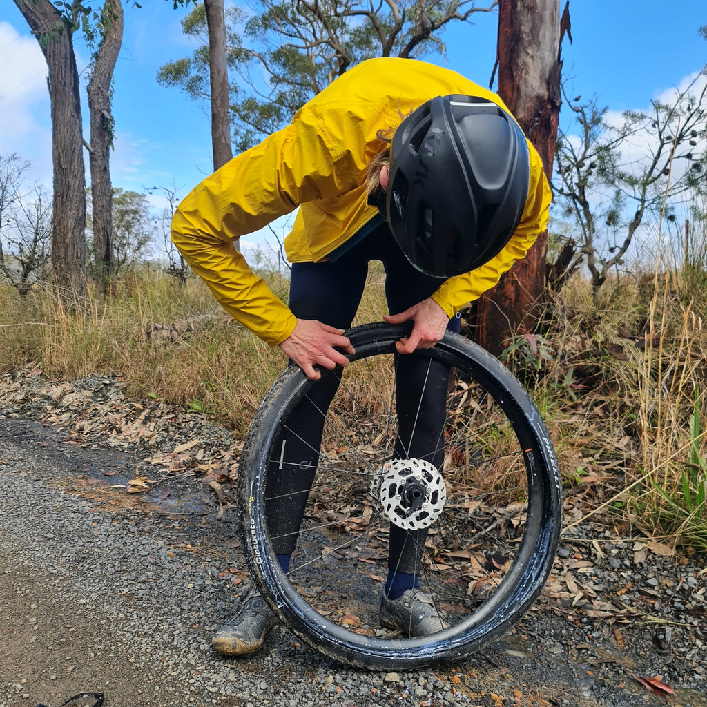 changing tubes with Pirelli tubeless tyre