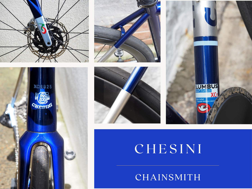 chesini stainless steel road bike
