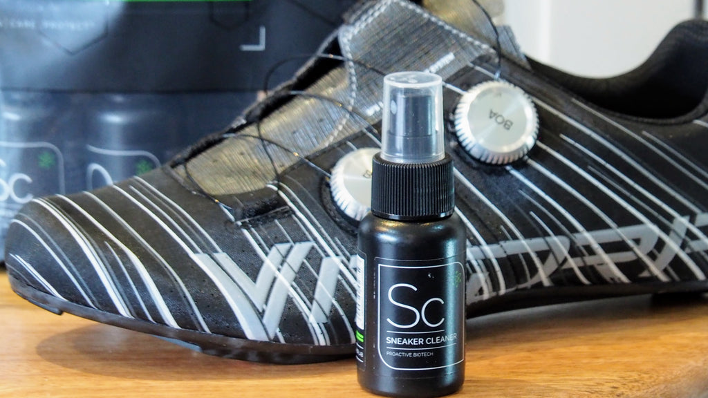 Cleaning your cycling shoes