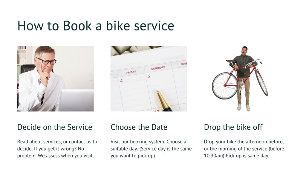 How to book a bike service