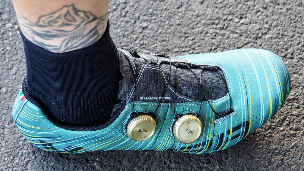 Cycling shoe review vittoria revolve green