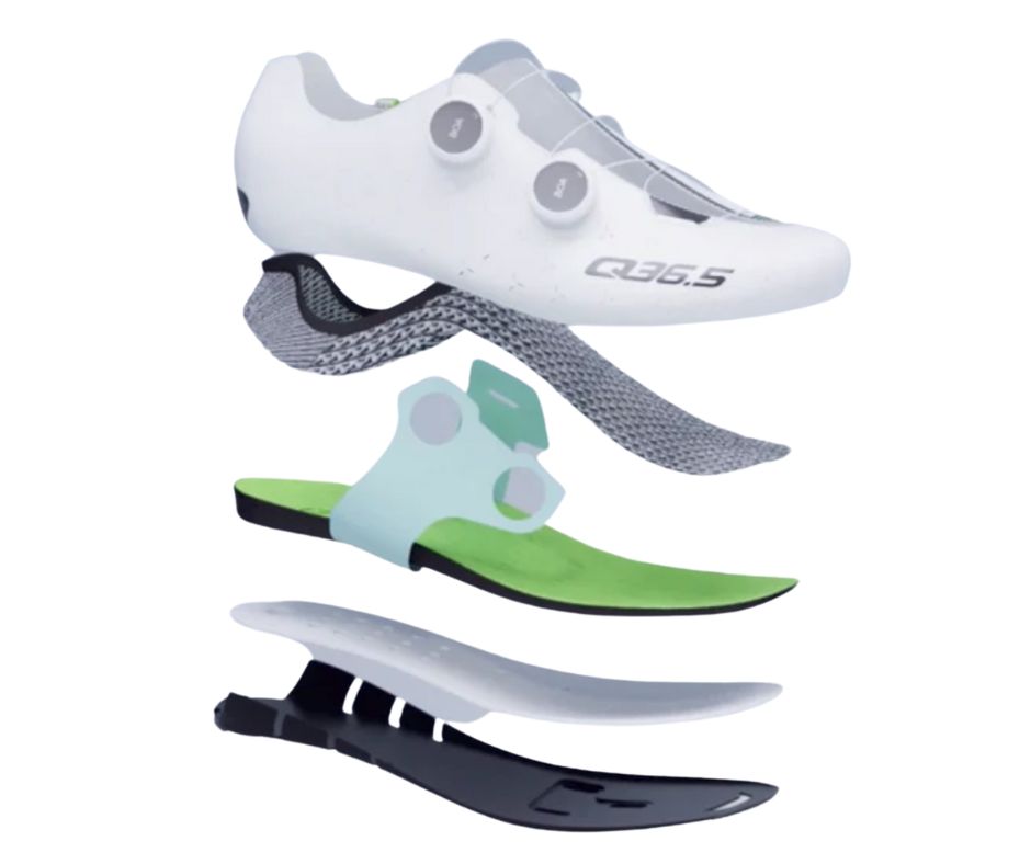 solution for cycling shoes