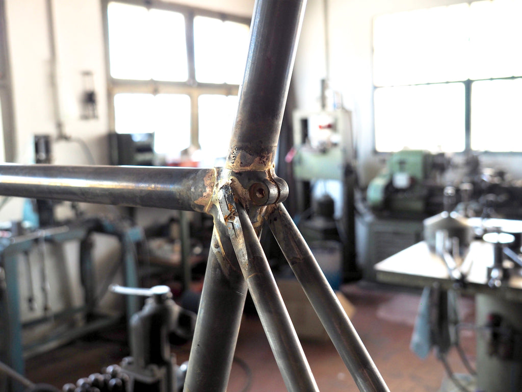 custom steel road bikes from italy