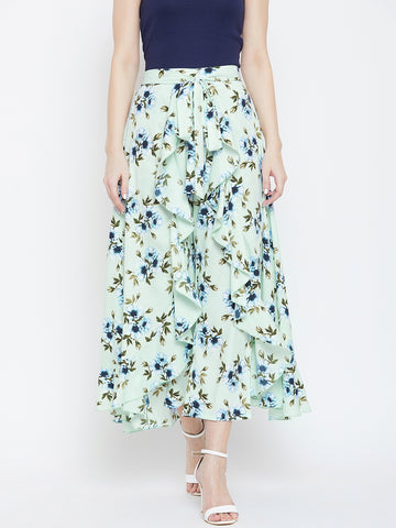 Women Palazzo Pants & Skirt - Buy Ruffle Palazzo Online