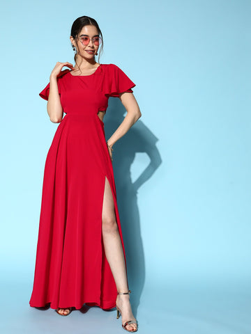 Buy Bunai Black Schiffli Long Cotton Maxi Dress For Women Online