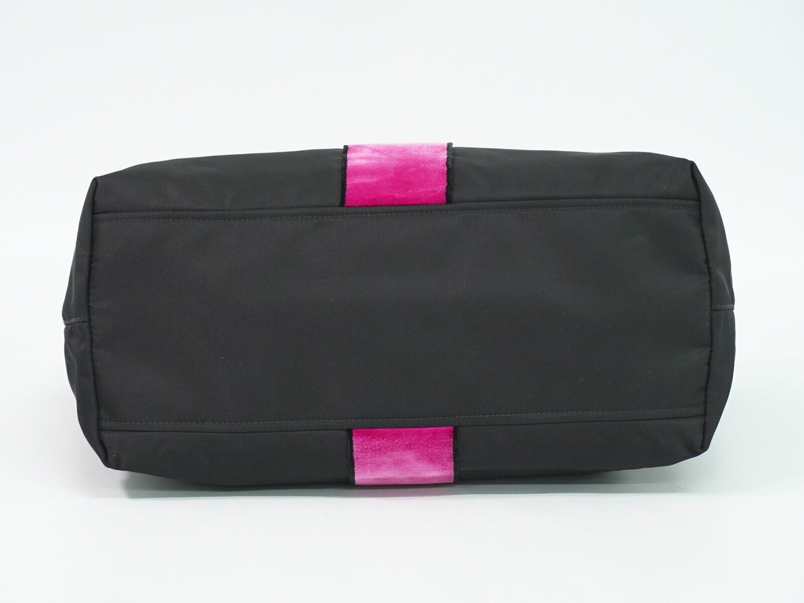 Shop Prada Saffiano Black Synthetic Tote Bag ()