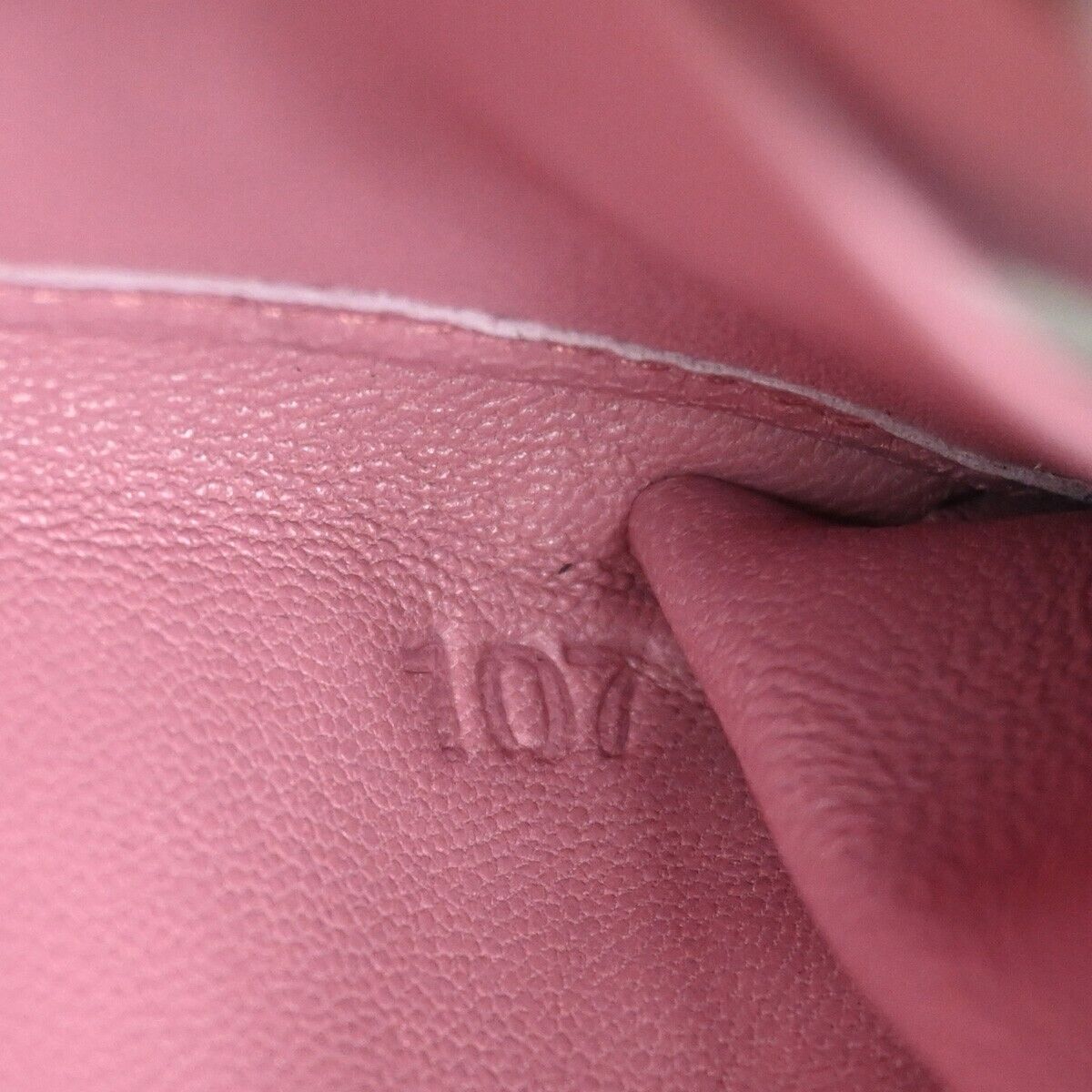 Shop Prada Pink Leather Wallet  ()