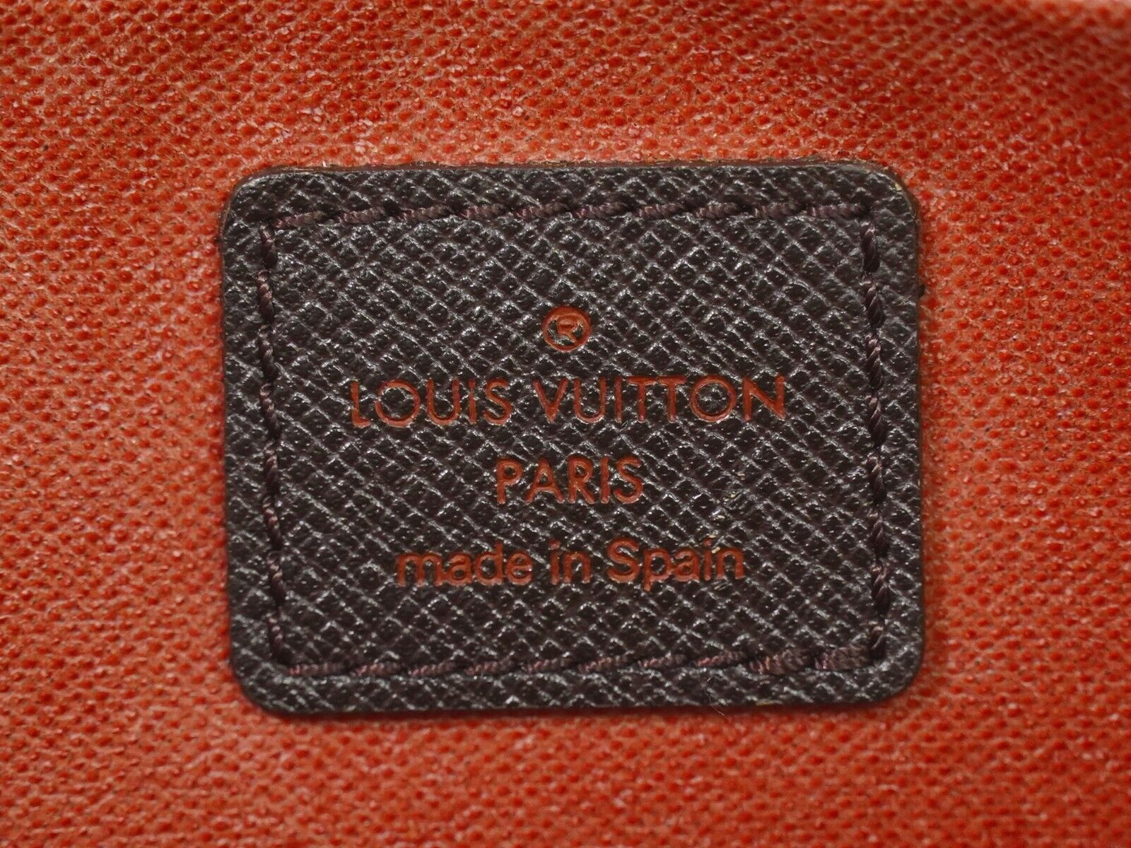 Pre-owned Louis Vuitton Trousse De Toilette 25 Brown Canvas Clutch Bag ()