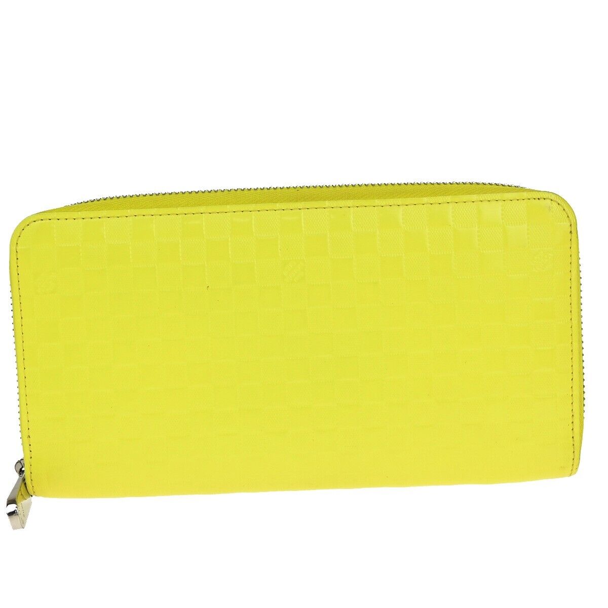Pre-owned Louis Vuitton Portefeuille Zippy Yellow Leather Wallet  ()