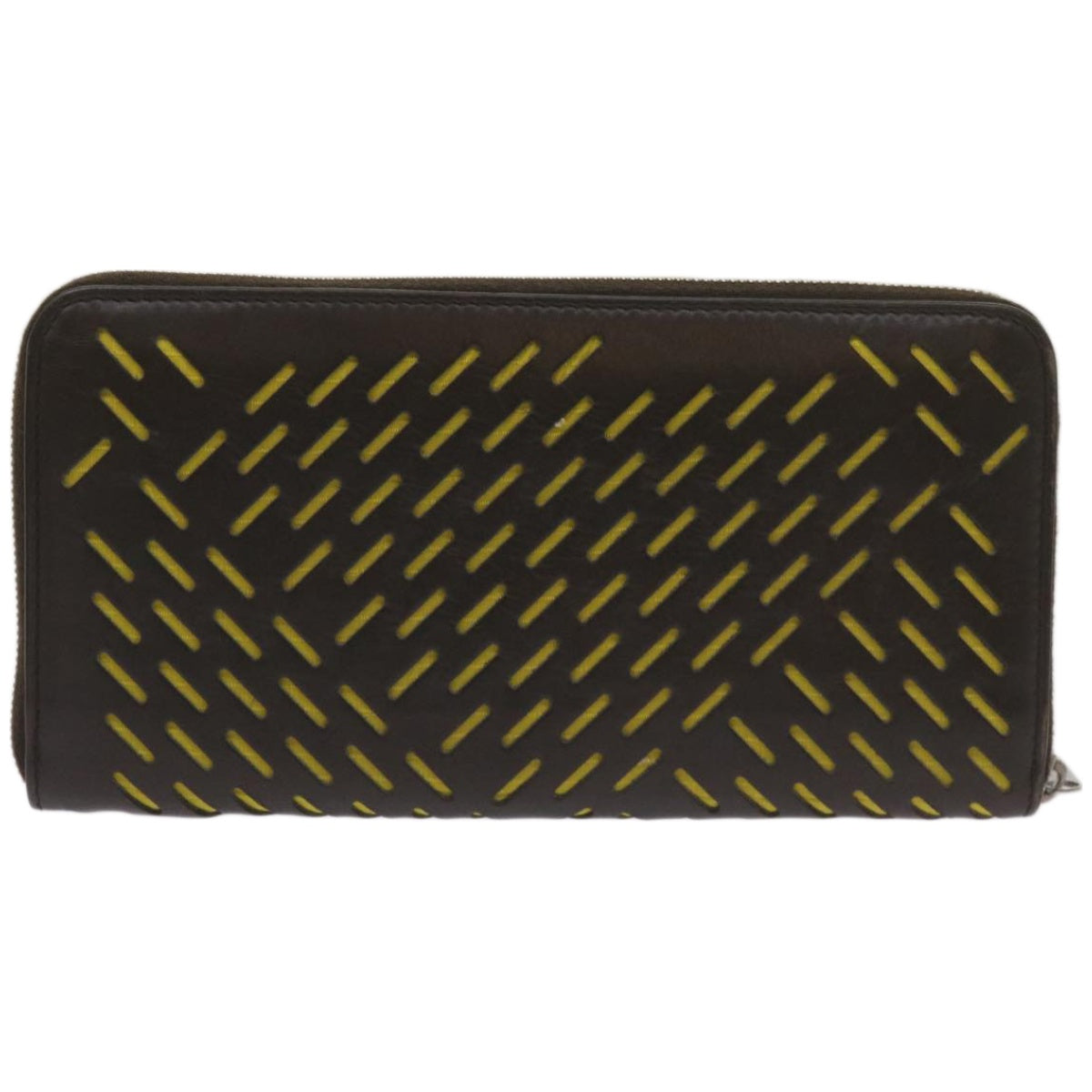 Shop Bottega Veneta Green Leather Wallet  ()