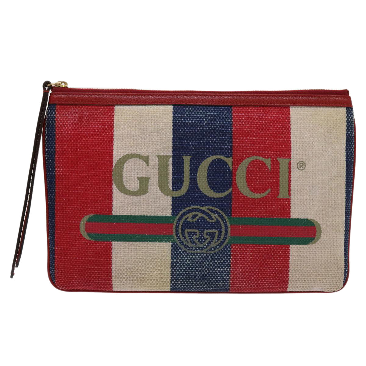 Image of Gucci Multicolour Canvas Clutch Bag (Pre-Owned)