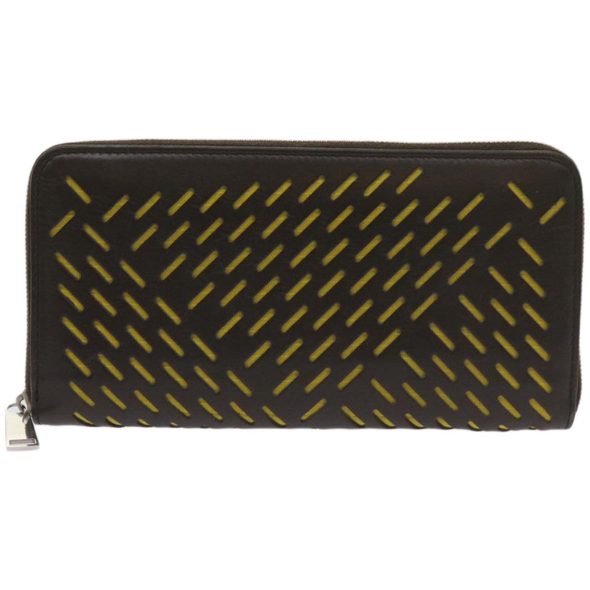 Shop Bottega Veneta Green Leather Wallet  ()