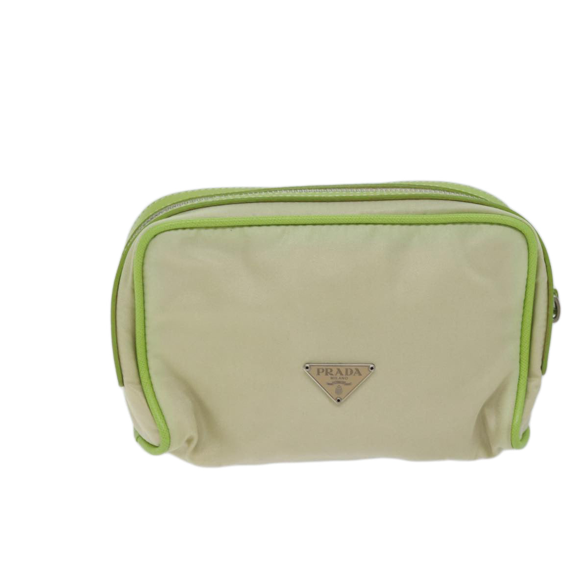 Prada Tessuto Green Synthetic Clutch Bag ()