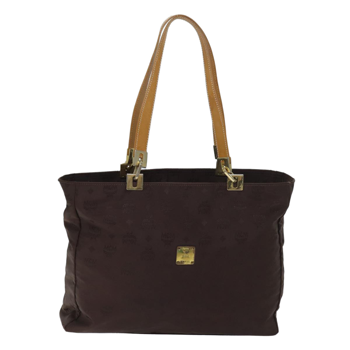 Mcm Visetos Brown Synthetic Tote Bag ()