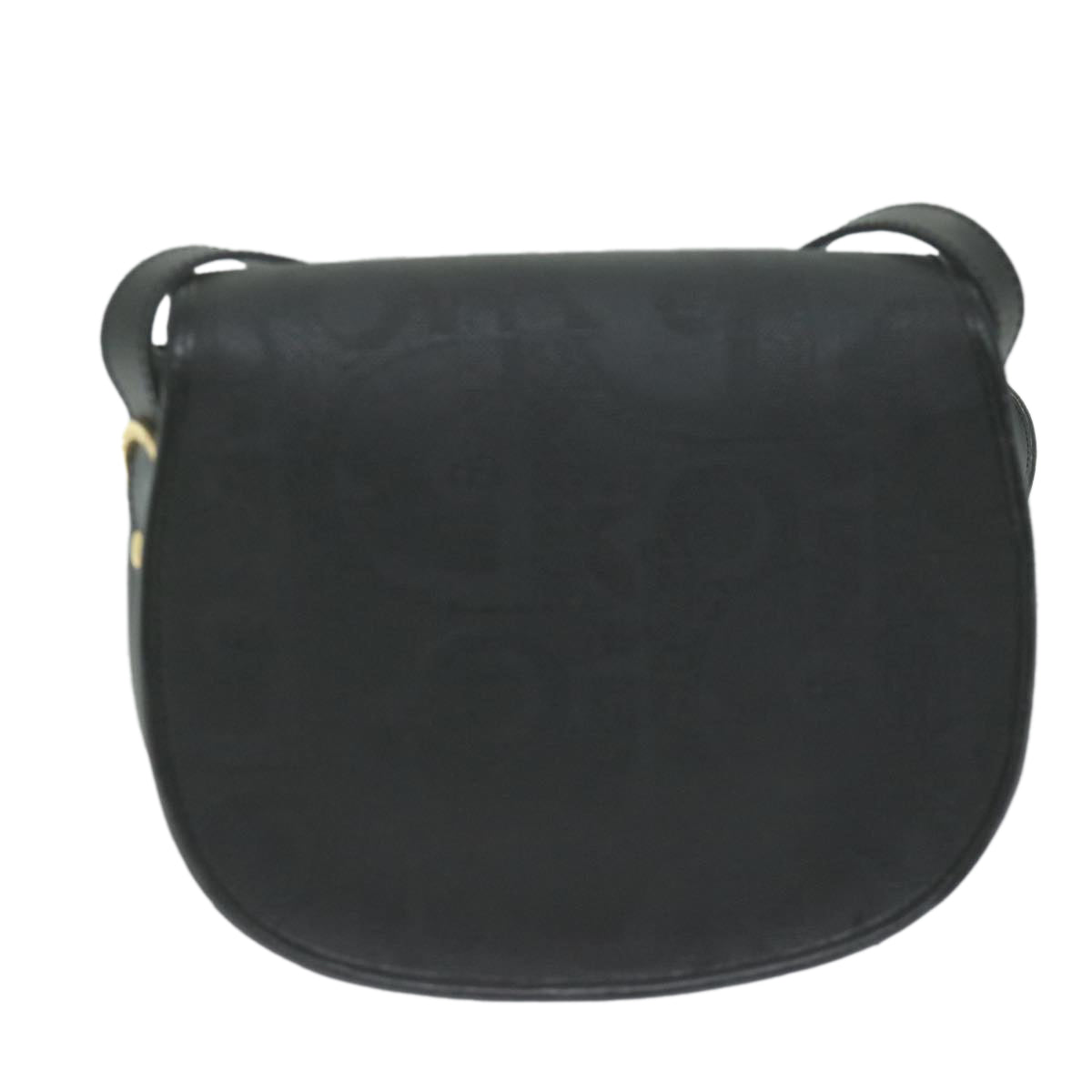 Shop Dior Trotter Black Canvas Shoulder Bag ()