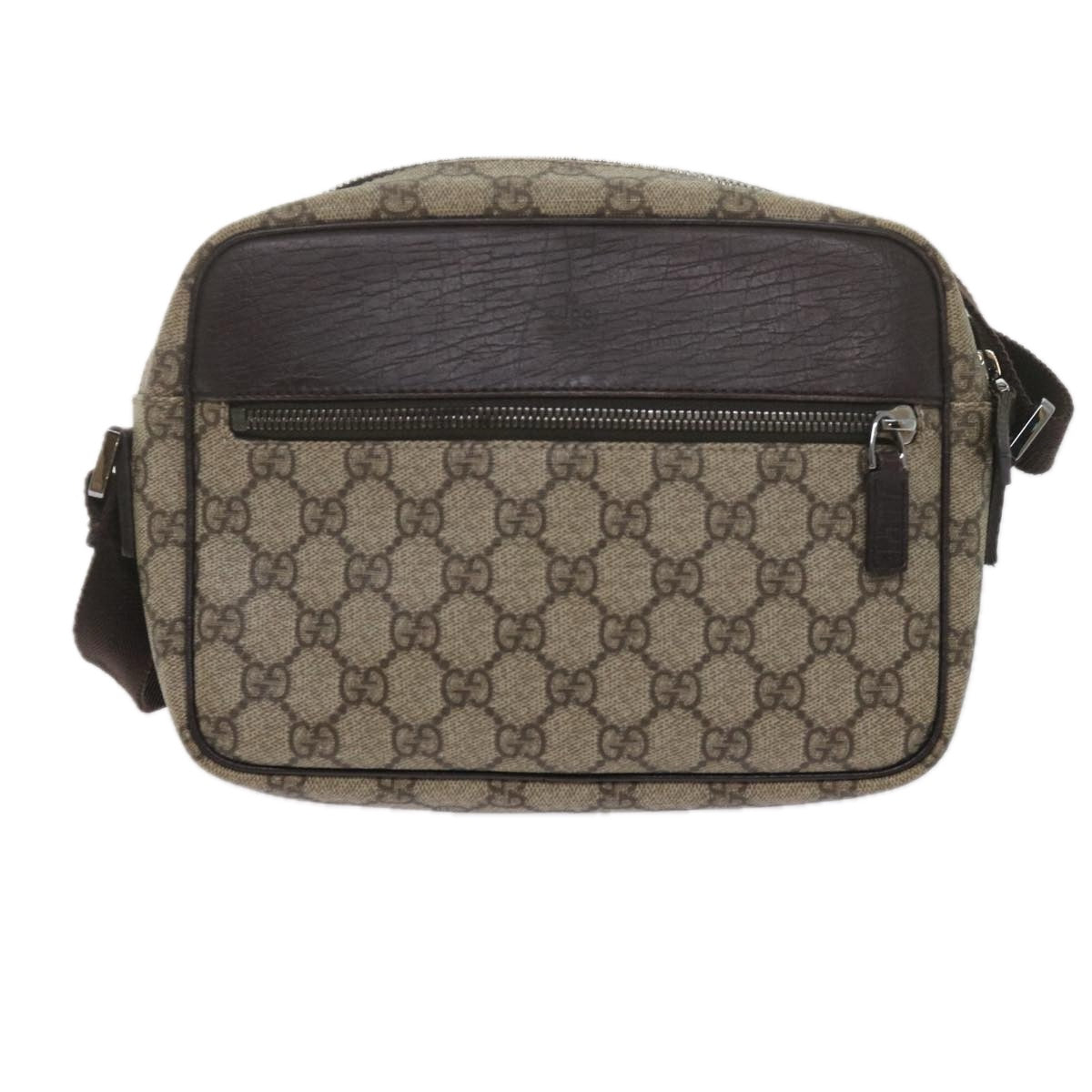 Gucci Gg Canvas Beige Canvas Shoulder Bag ()