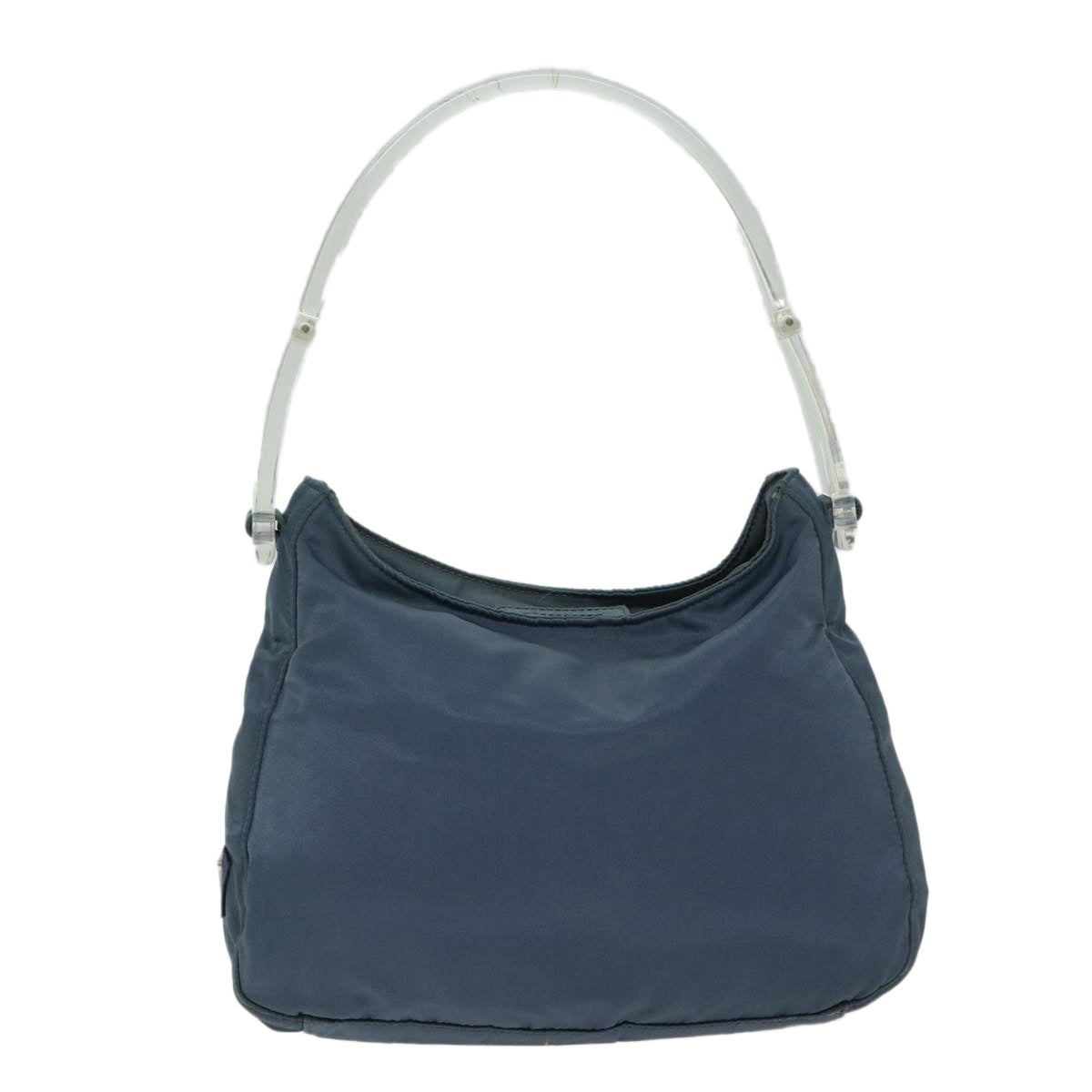 Prada Tessuto Blue Synthetic Shoulder Bag ()