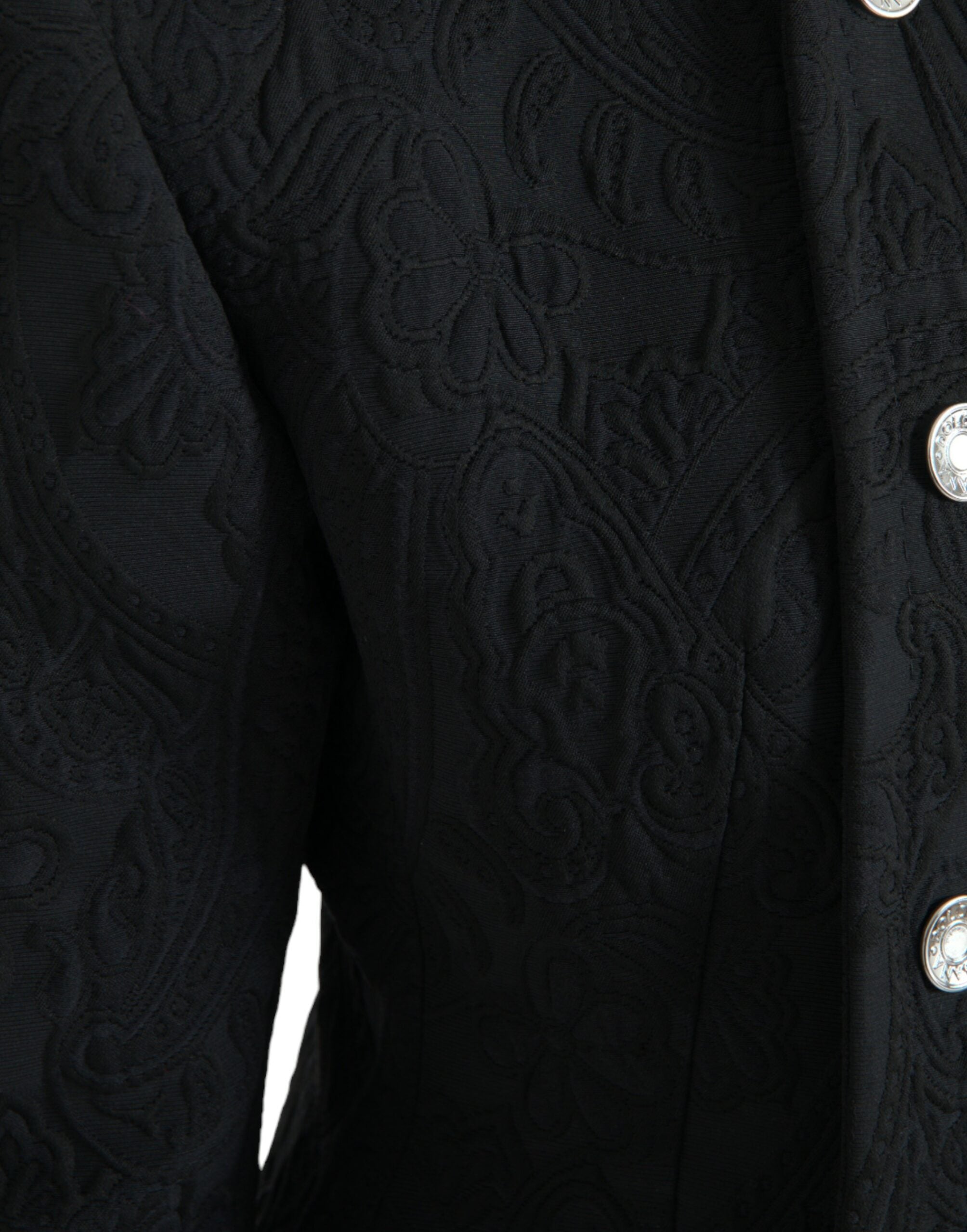 Shop Dolce & Gabbana Elegant Double Breasted Blazer Women's Jacket In Black