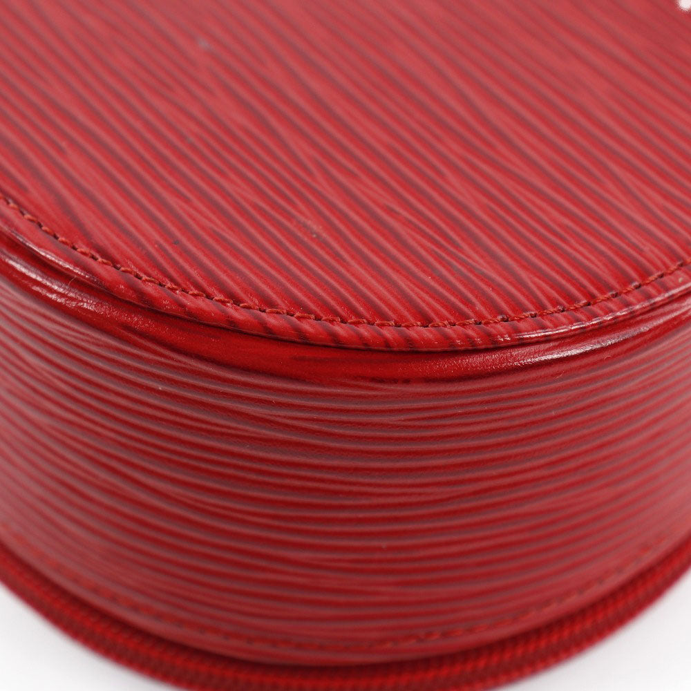 Pre-owned Louis Vuitton Ecrin Red Leather Clutch Bag ()