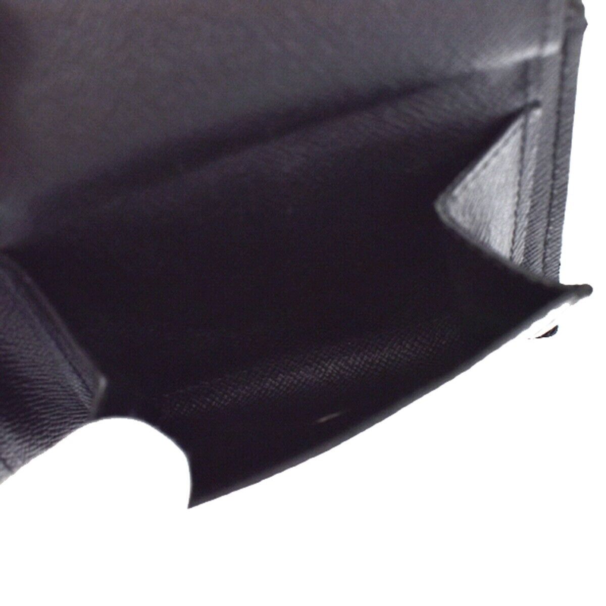 Pre-owned Louis Vuitton Portefeuille Marco Black Leather Wallet  ()