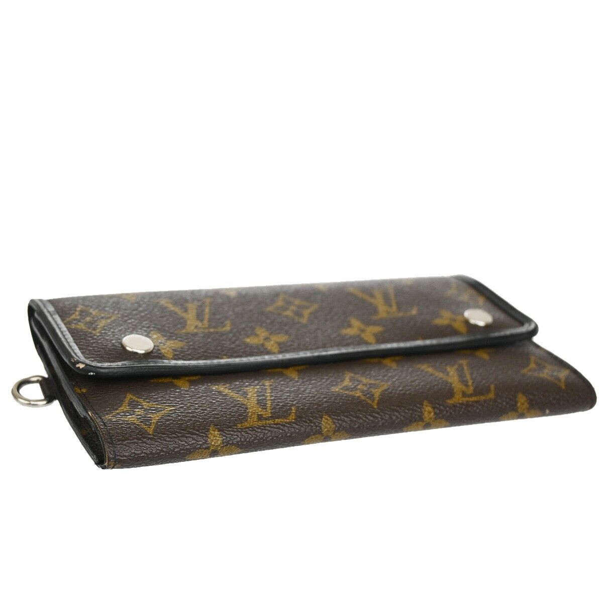 Pre-owned Louis Vuitton Macassar Brown Canvas Wallet  ()