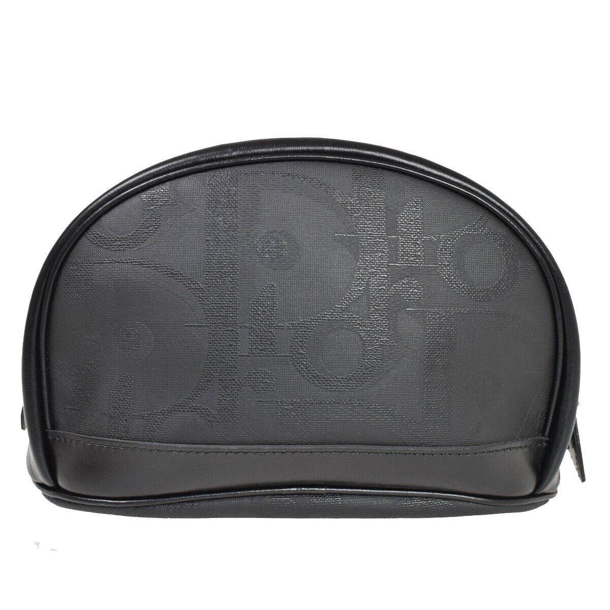 Dior Trotter Black Canvas Clutch Bag ()