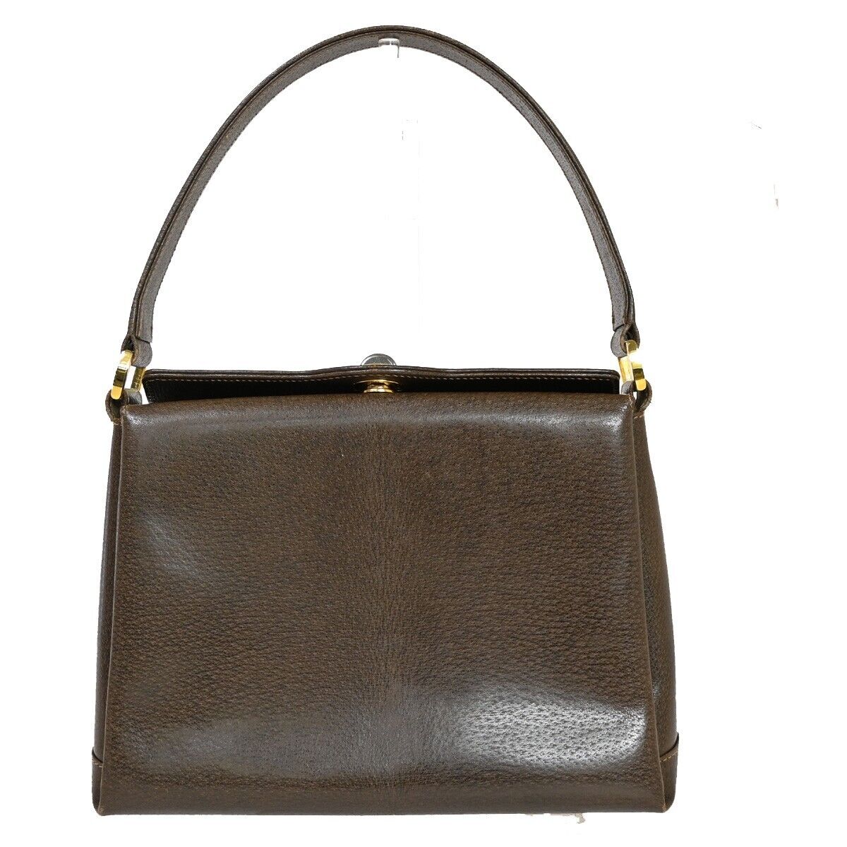 Gucci Brown Leather Shoulder Bag ()