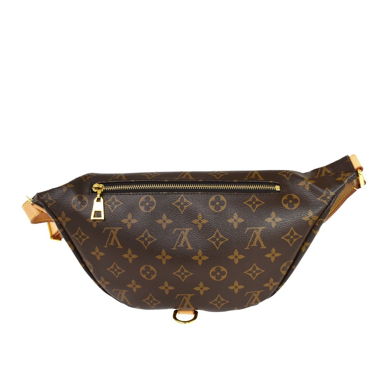Pre-owned Louis Vuitton Monogram Brown Gold Backpack Bag ()
