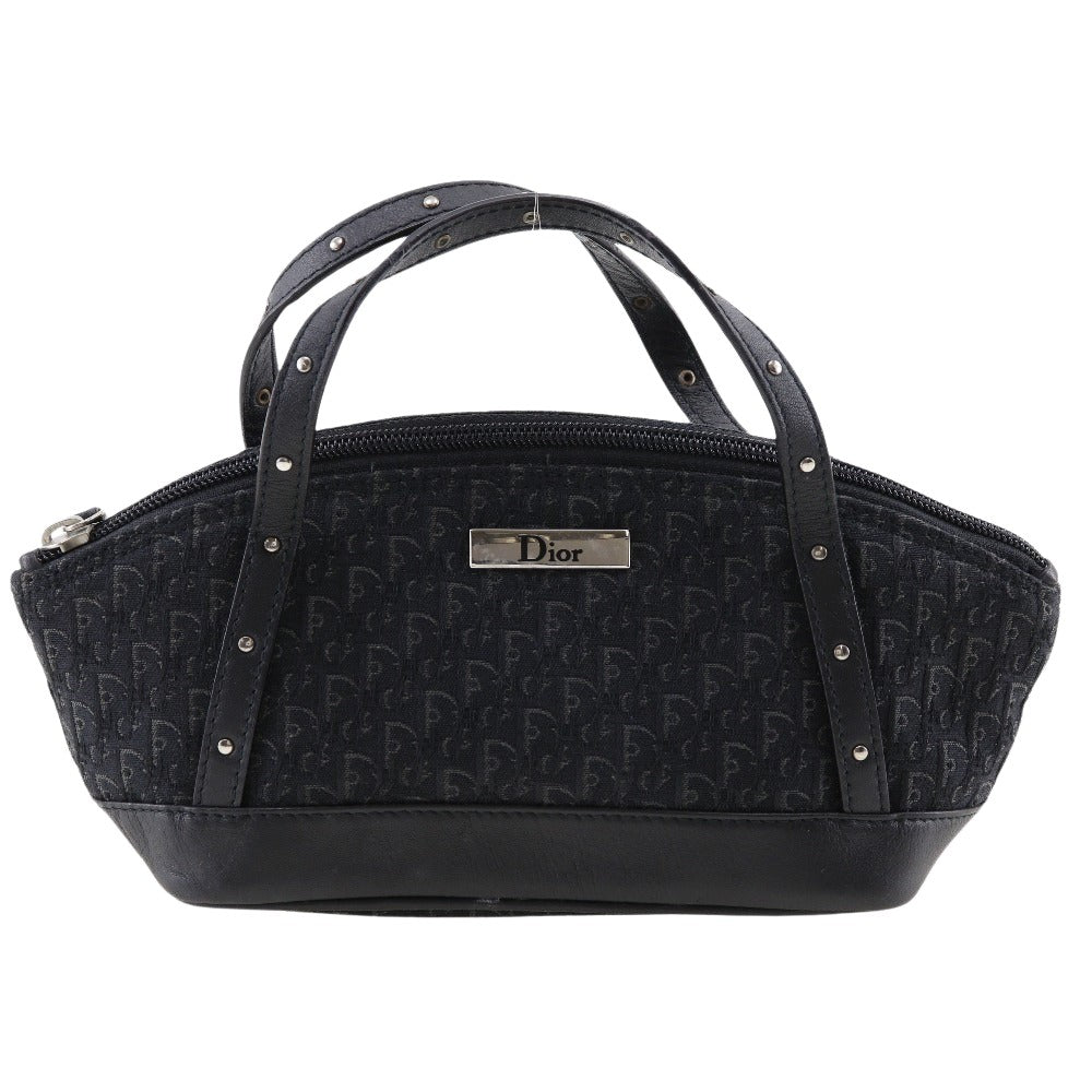 image of Dior Street Chic Black Canvas Handbag (Pre-Owned)