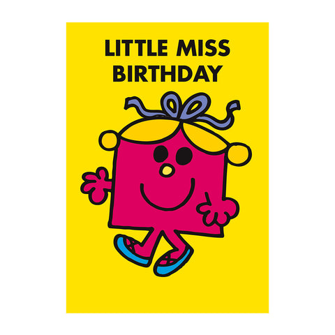 Little Miss Birthday Mini Card