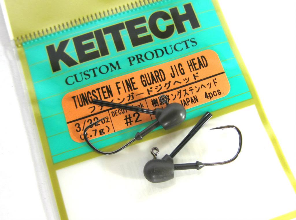 keitech-tungsten-fine-guard-weedless-jig-head-size-2