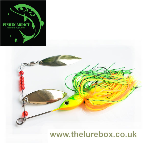 Chatterbait Fishing Lures 13g Pike Perch Bass Zander - UK STOCK