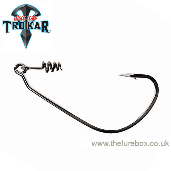 TROKAR TK125 MAG WORM HOOK WITH KEEPER, Fishing Hooks