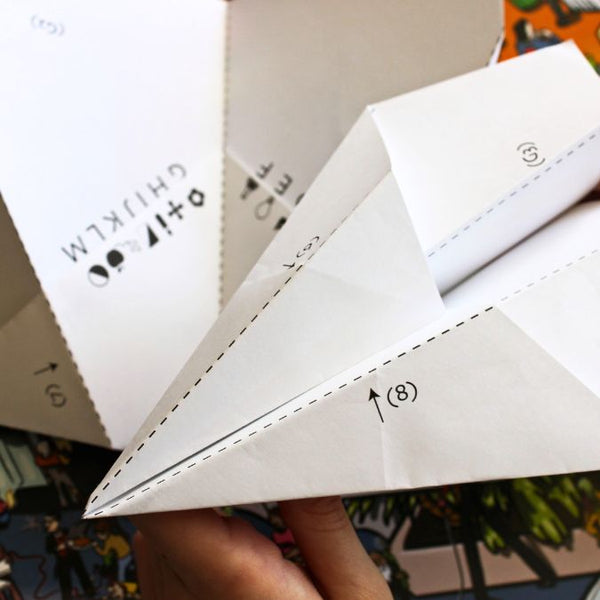 Paper airplanes from Escape the Master Loop