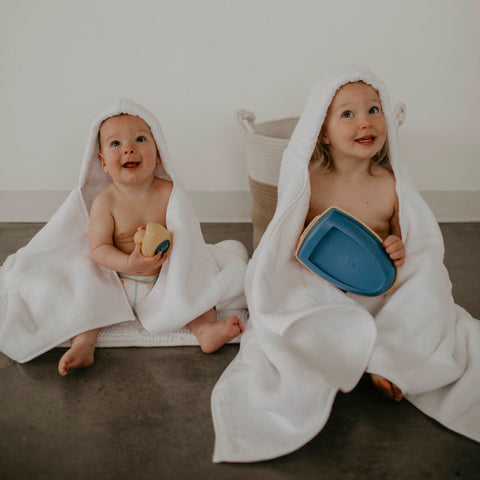 Hooded Bath Towels for infants, babies and toddlers