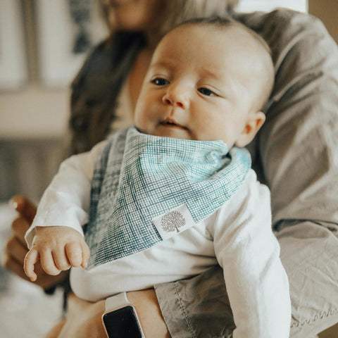 Bandana Bibs for teething, drooling babies 