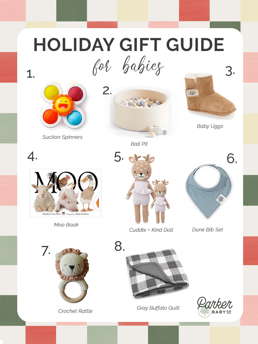Parker Baby Co. Holiday Gift Guide for Babies