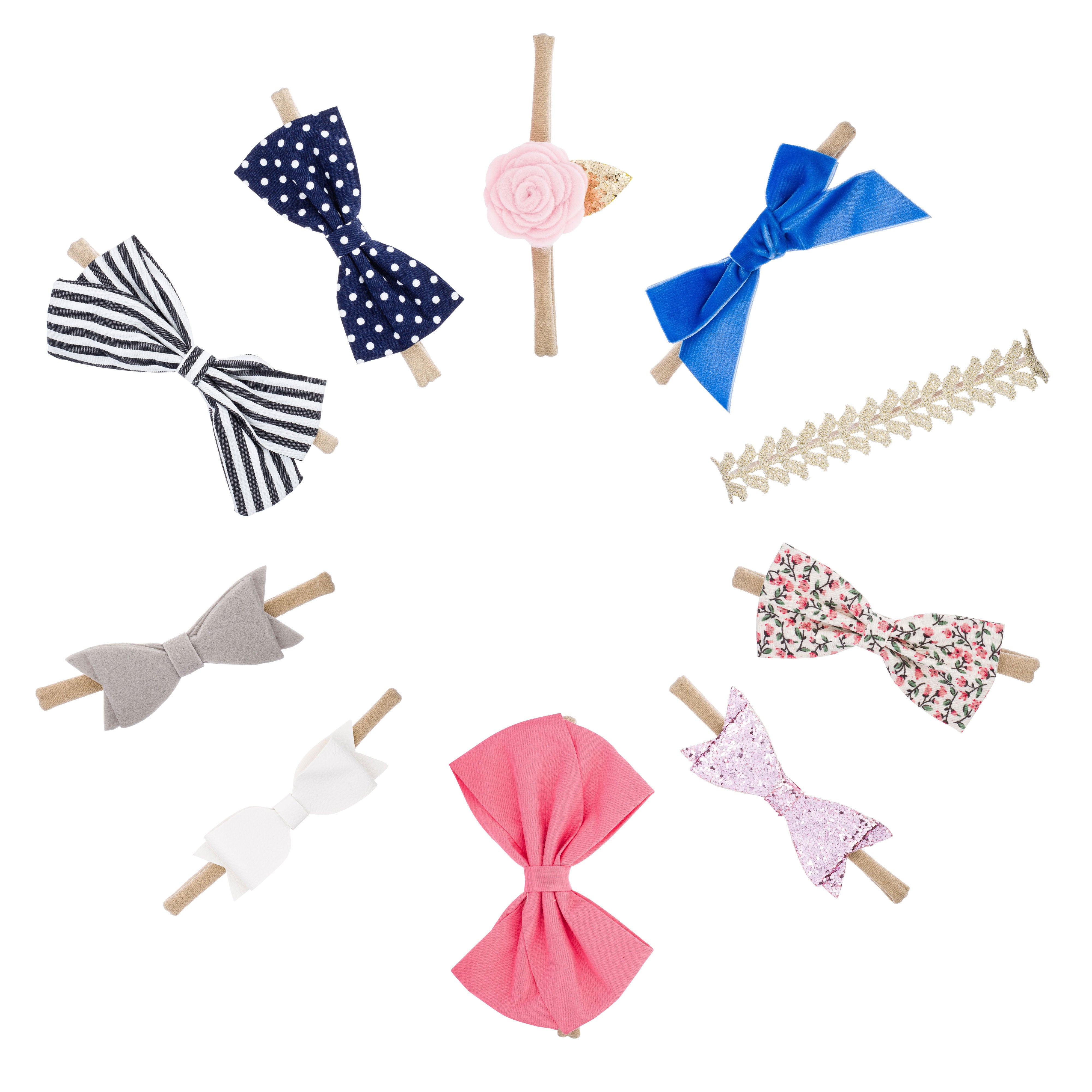 FZFLZDH 18 Pcs Baby Girl's Hair Clips Cute Mini Hair Bows Baby