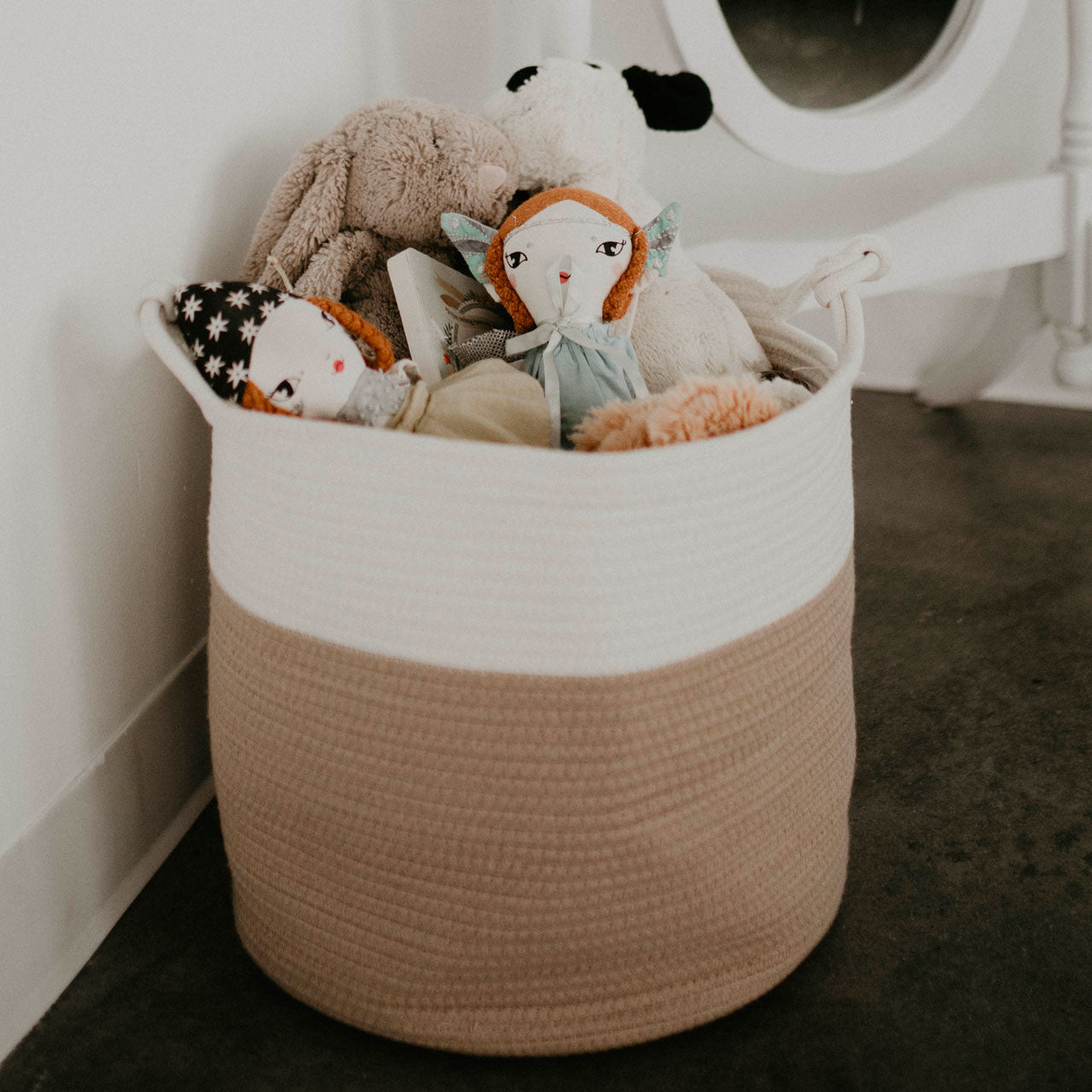 nursery toy basket