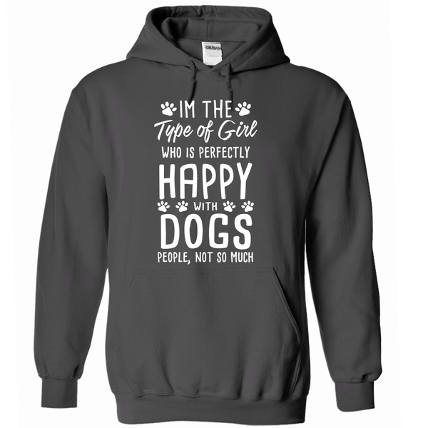 Hoodie - HAPPY WITH DOGS