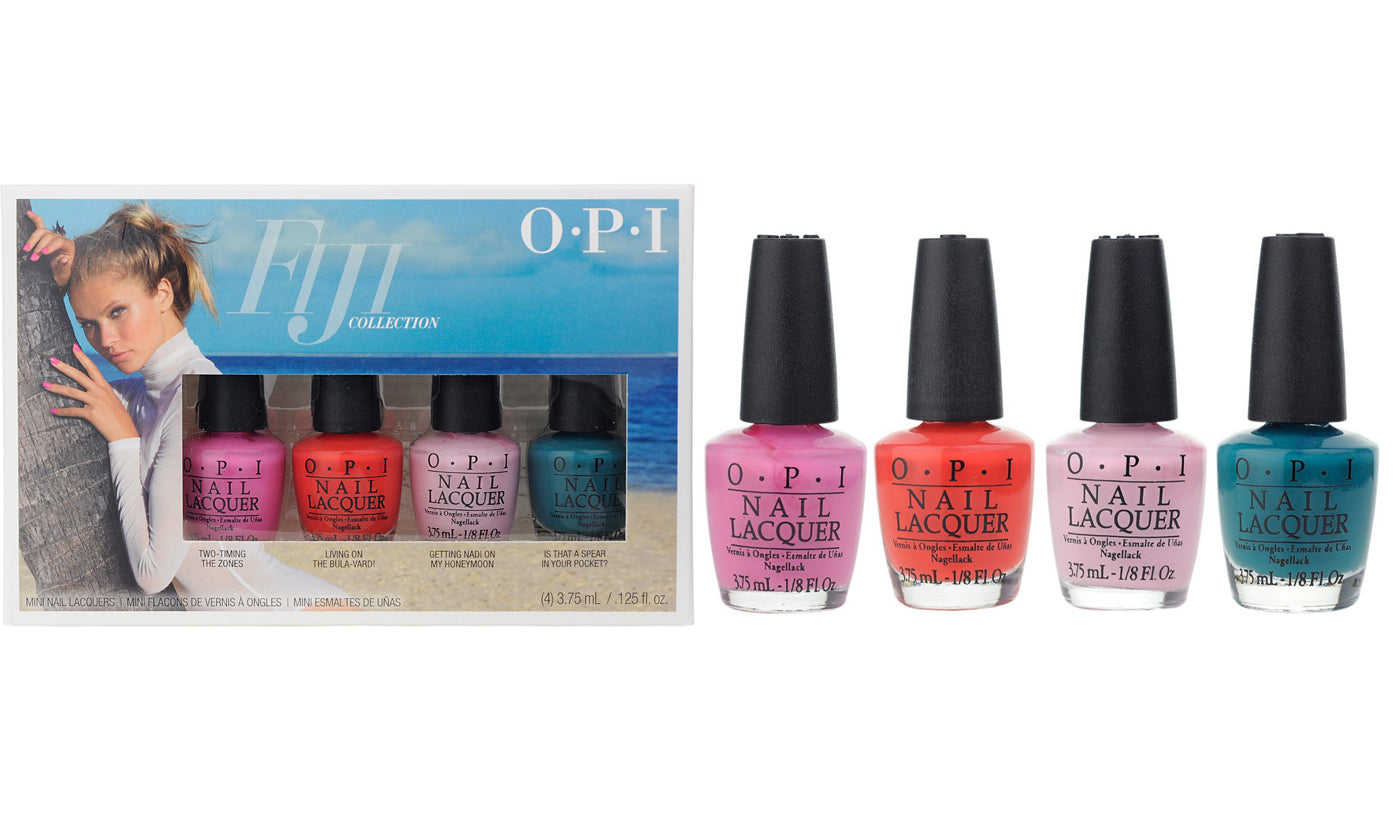 OPI Fiji Collection Mini Set - 4 pcs, (4) 3.75 ml