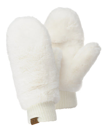 sherpa lined mittens women's gloves