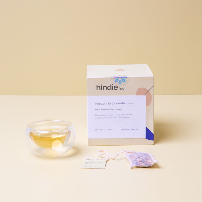 Infusión de Manzanilla y Lavanda en Sachets -Hindie Teashop