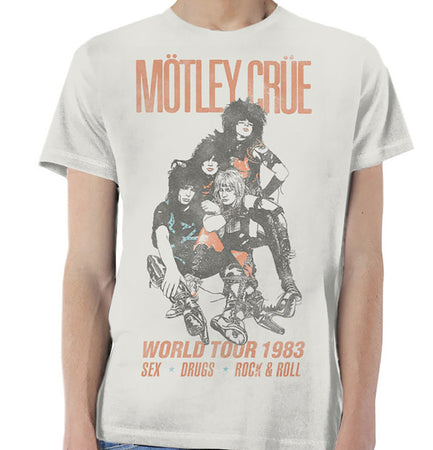 white motley crue t shirt